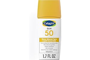 Vanicream Facial Sunscreen - Sheer Physical SPF 50