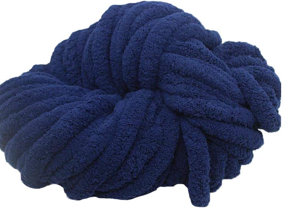 Rice White 1kg Chunky Chenille Yarn Soft Thick Arm Knitting Crocheted Blanket Yarn Giant Knit Blanket?,Moms Present