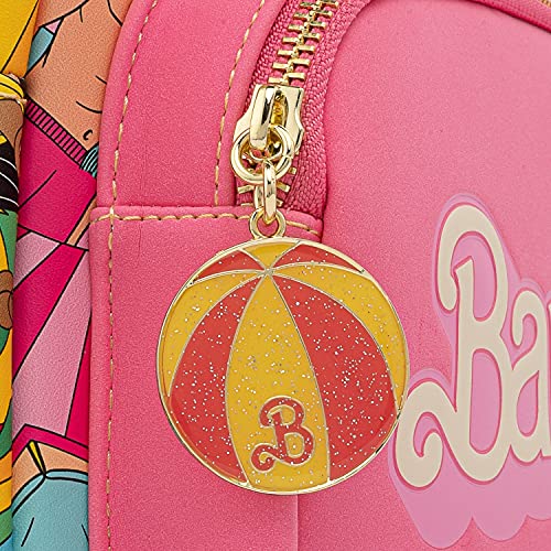 Loungefly Barbie Fun in the Sun Mini Backpack Pink-Multi4