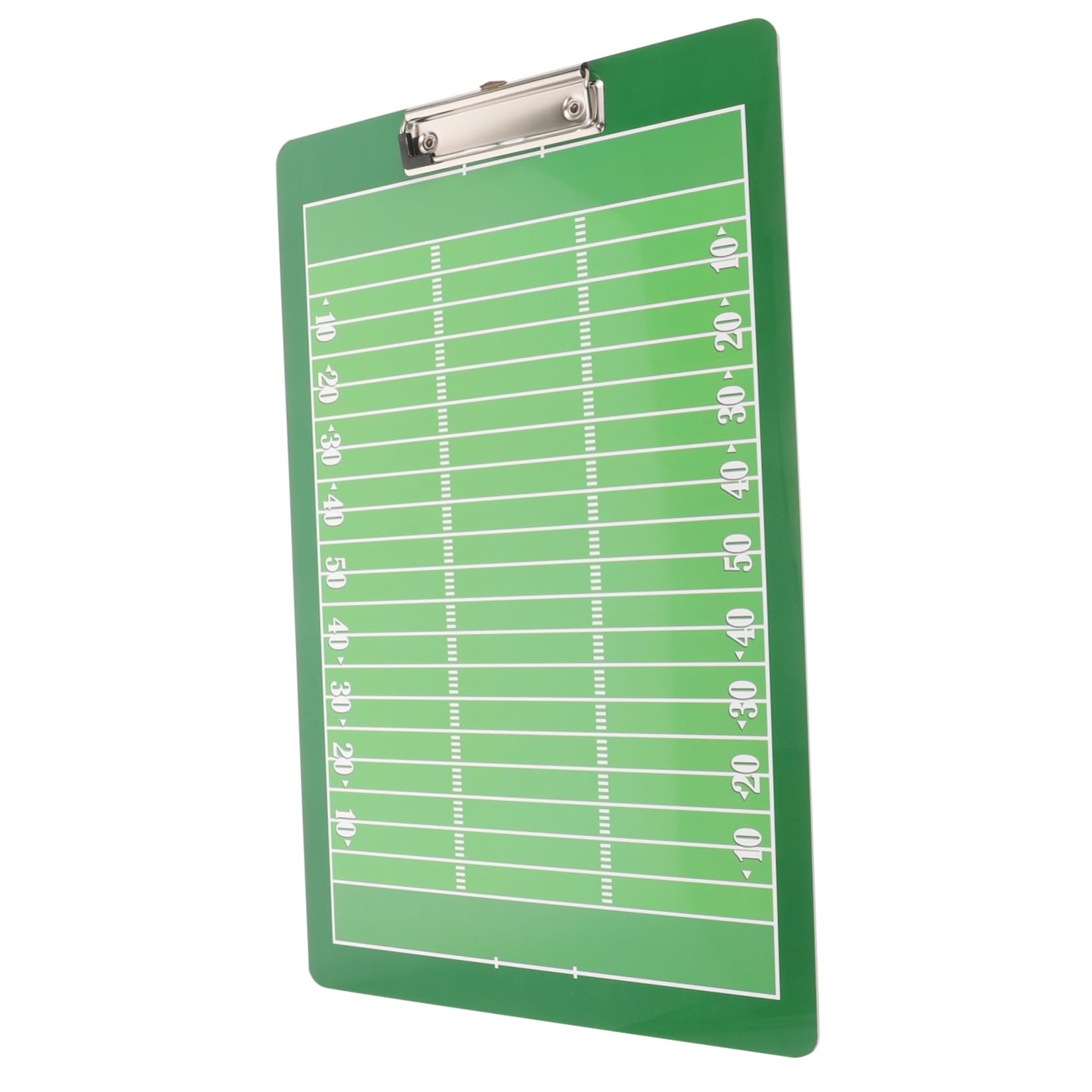 Totority Football Coaching Board Double Sided Dry Erase Clipboard for Coaches Portable Training Equipment for Football Matches Includes Markers Football Gear