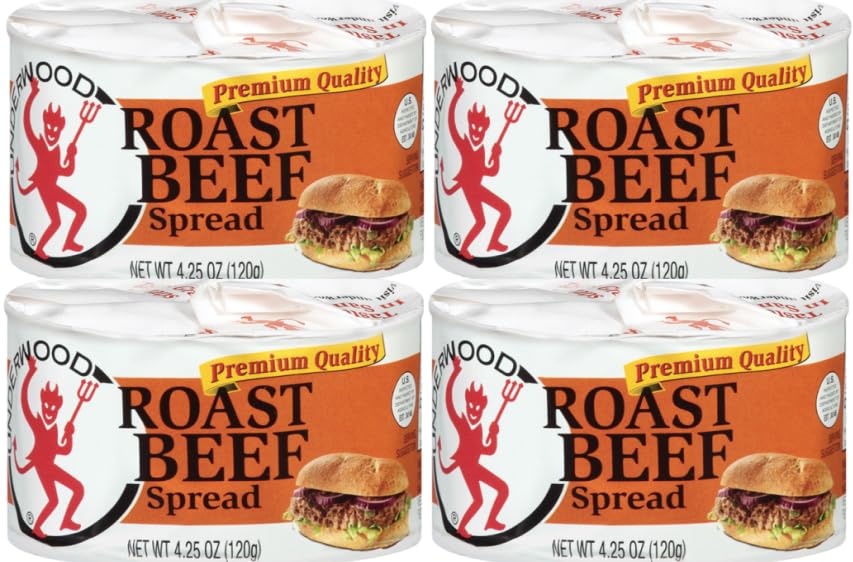 Pack Of 4 Cans Roast Beef Spread 4.25 oz.