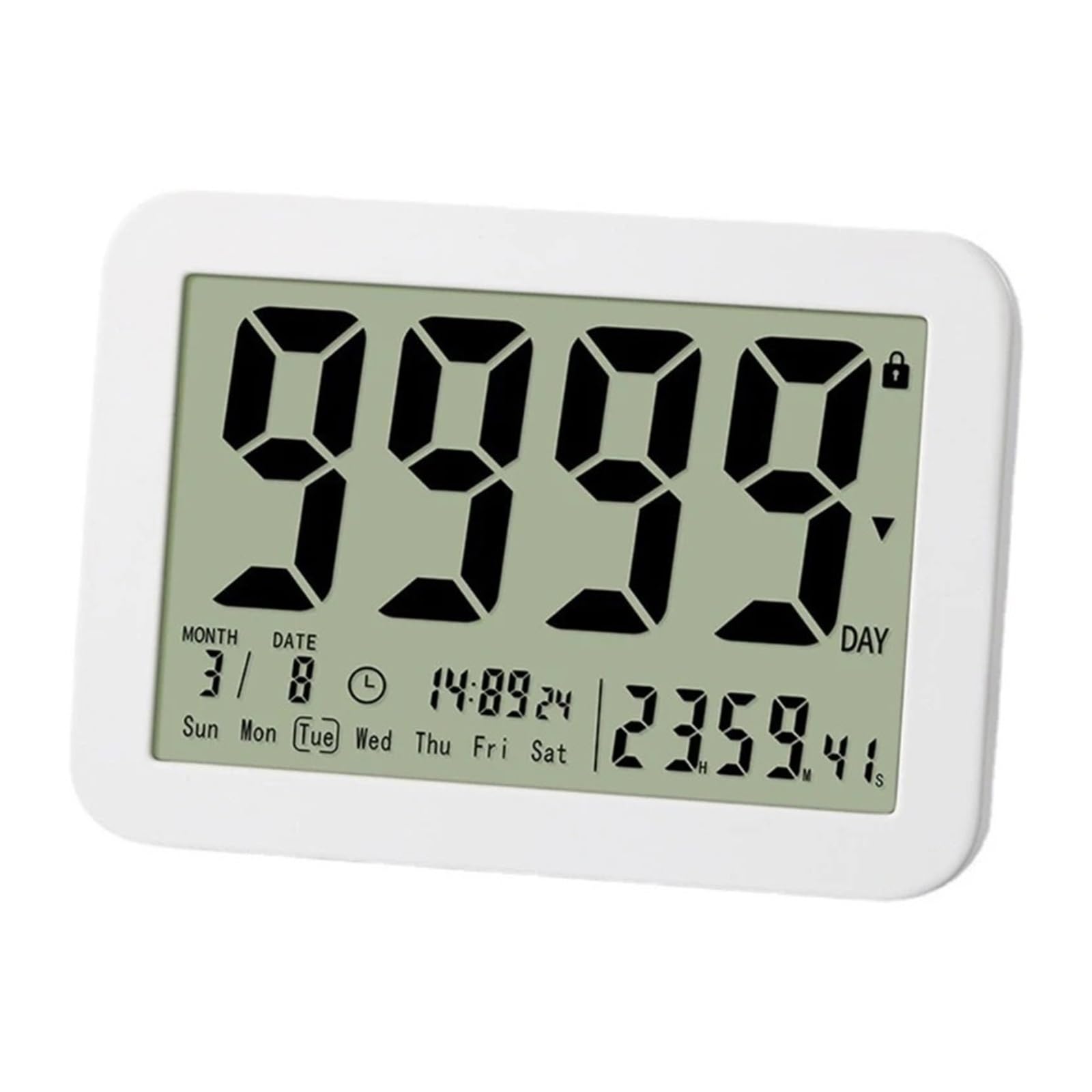 Digital Countdown Days Timer Clock 9999-Days Count Down With Strong Magnetic Back Electronic Reliable Efficient