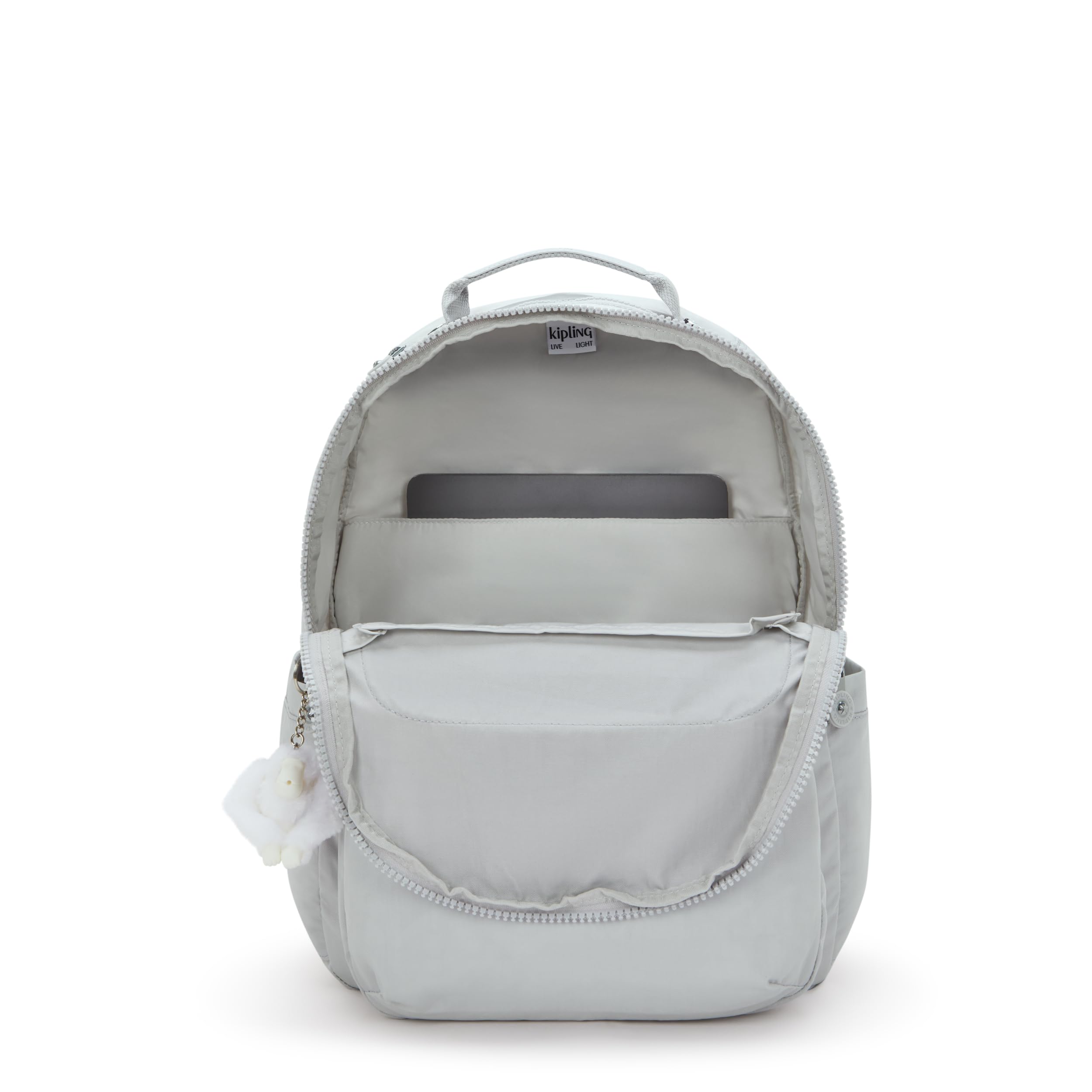 Kipling Seoul Mochila Grande, Easy Grey (Grey)