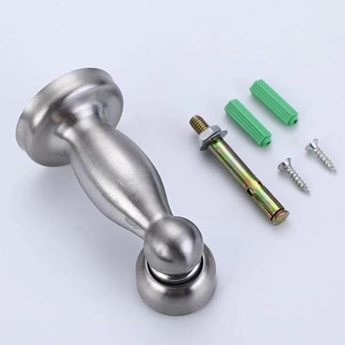 Miniatura 2 de Tope magnético de puerta de acero inoxidable, tope de puerta resistente para varios tipos de puertas, soporte de puerta mantiene la puerta abierta,