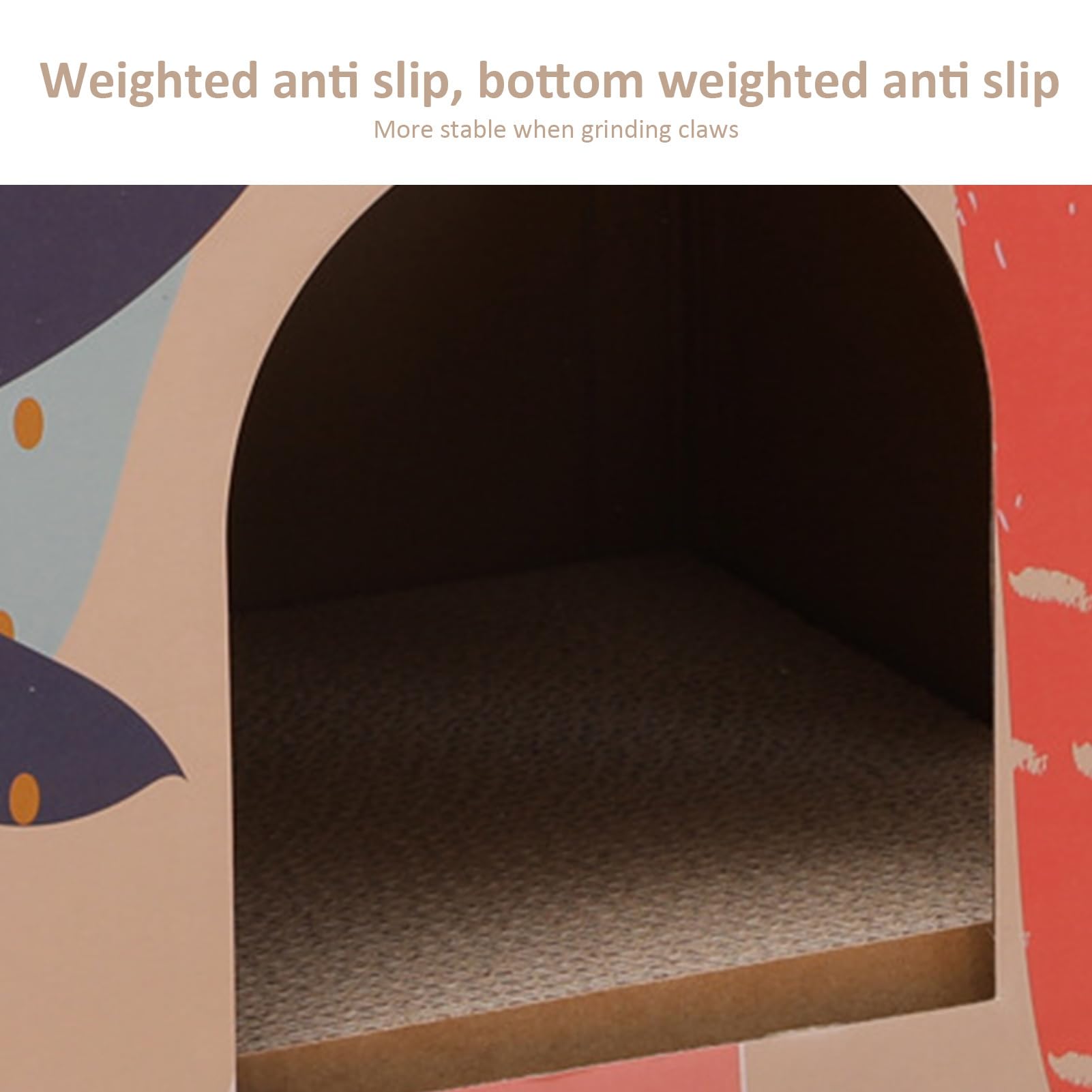 Tiragraffi Per Gatti In Cartone A Doppio Strato - Cuccia E Gioco Per Gatti, Conigli E Piccoli Animali - Foto 8