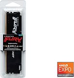 Kingston FURY Beast Noir DDR5 32Go 5600MT/s CL40 DIMM Mémoire pour PC de Gamer Module Simple AMD EXPO et Intel XMP - KF556C40BB2-32 - 5