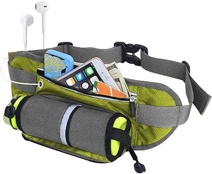 hiking waist pack with water bottle holder
