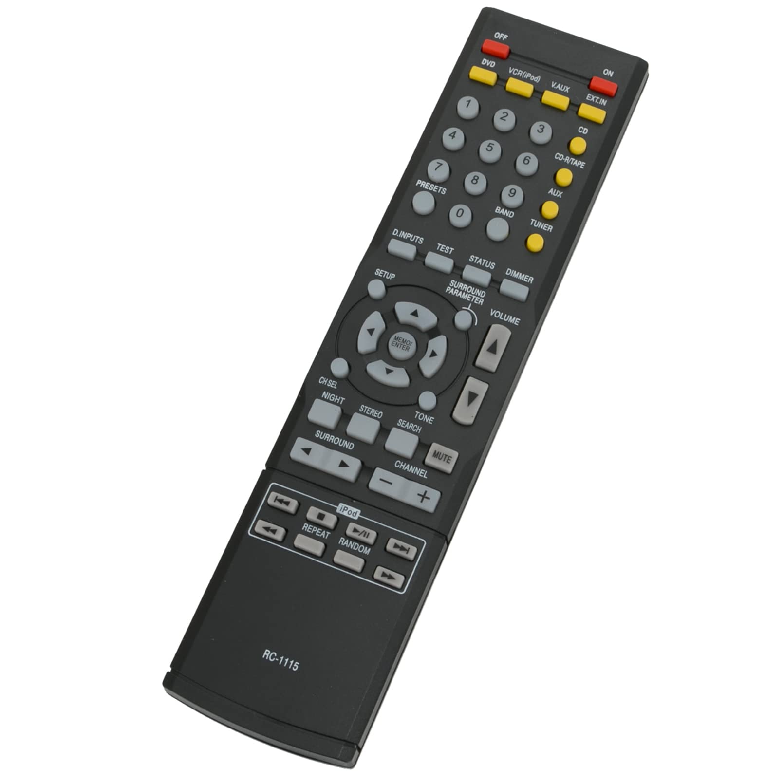 Telecomando audio RC-1115 Sostituire per Denon AV System AVR930 AVR-390 AVR- 1312 Oct30