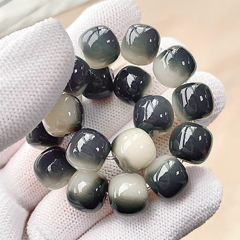 Image of MUDI Bracelet For Women, Bodhi Seed Beads Bracelets Fidget Healing Energy Protection Stretch to My Man Jewelry Gift