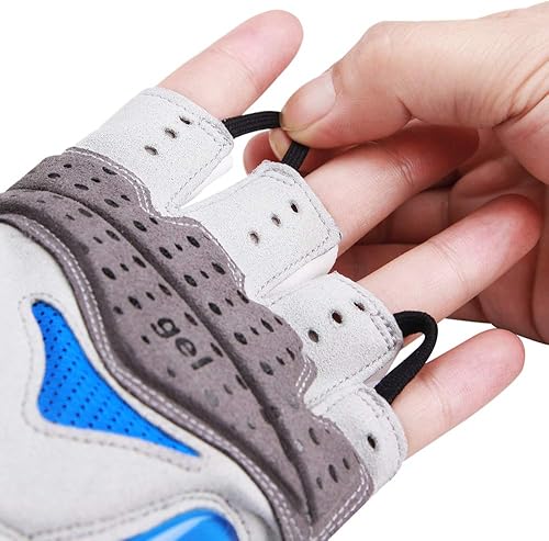 Miniatura 4 de CXWXC Guantes de ciclismo para hombres y mujeres Guantes de gel transpirable para bicicleta de montaña Guantes de bicicleta antideslizantes para