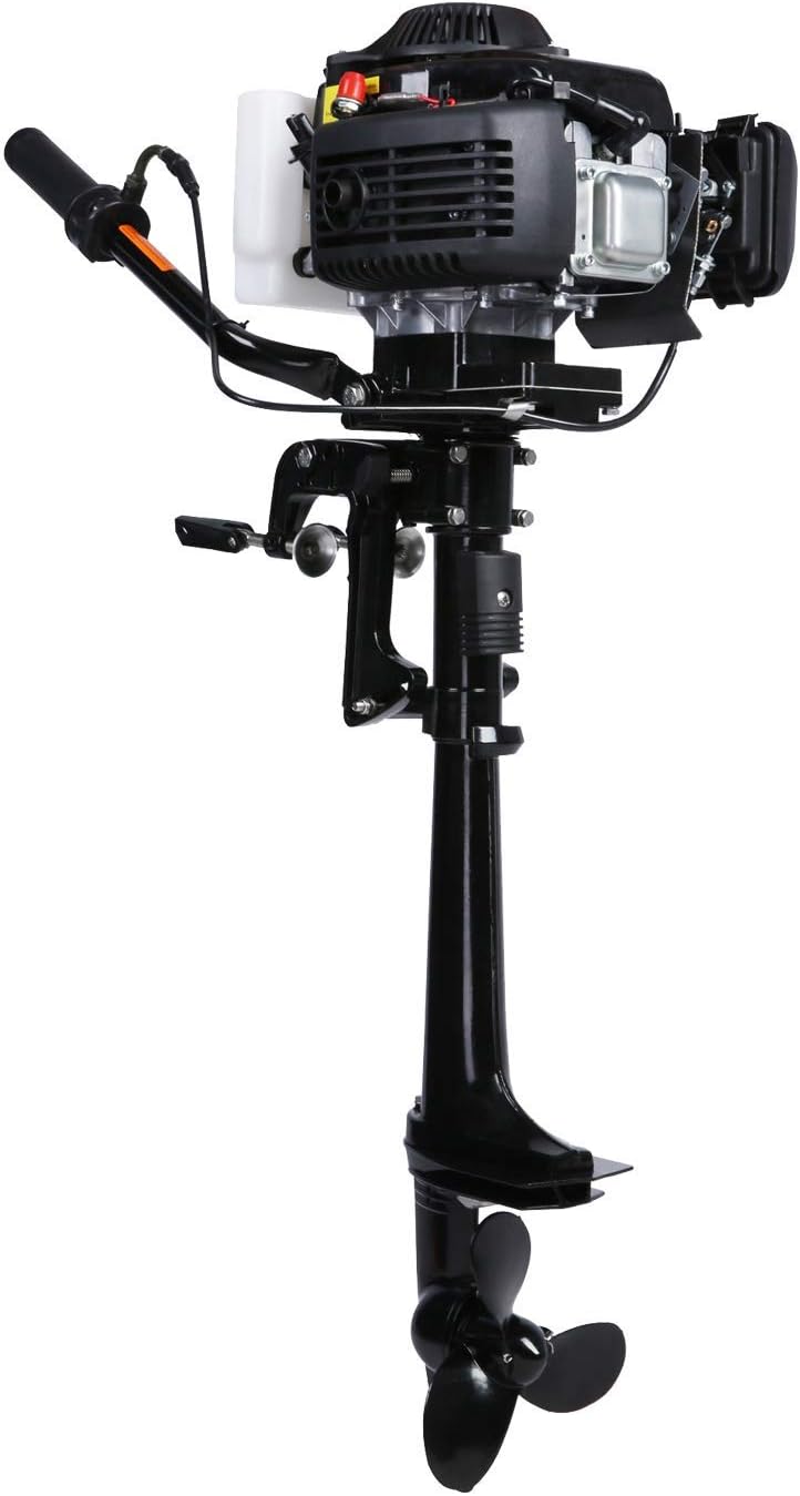 LEADALLWAY 4.0HP Boat Motor Four Stroke AirCooled Outboard Engine