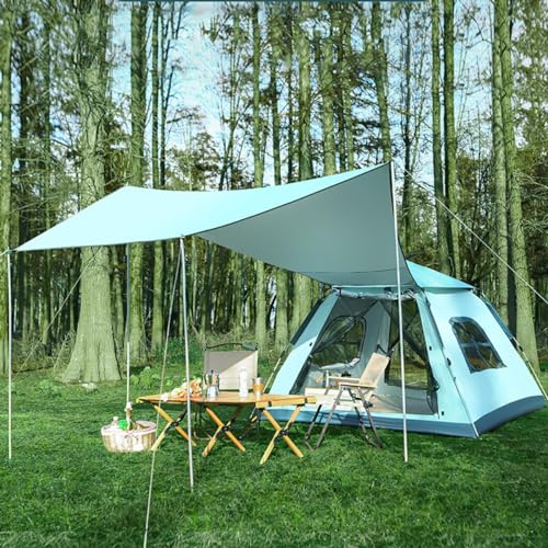 Carpa de camping pop-up para familia, gris, tamaño B miniatura 2