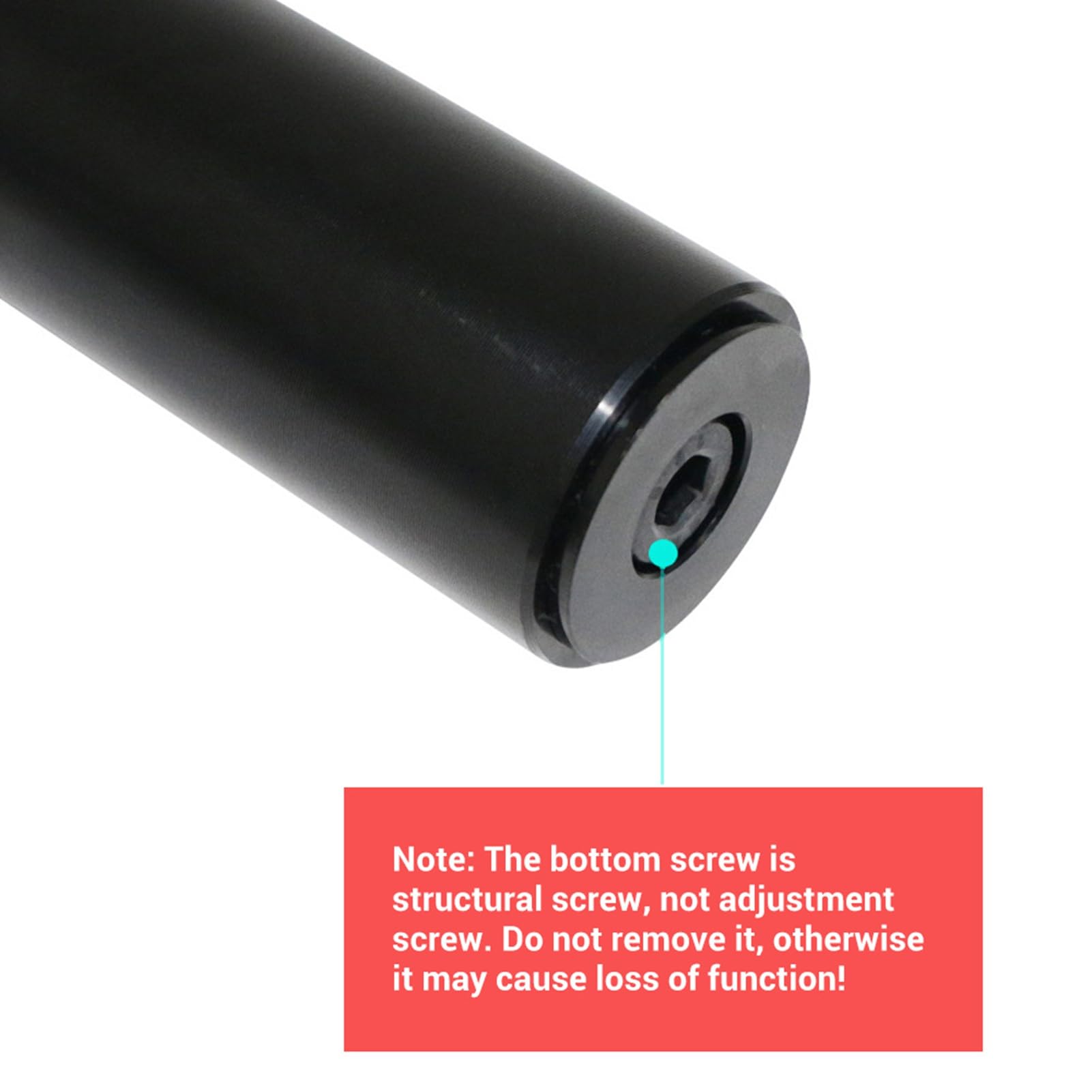 Socobeta Tige de Selle à Suspension pour Vélo, Hauteur Réglable, Contrôlée à la Main, pour Cyclisme Longue Distance, Aluminium et Acier, 1 unité