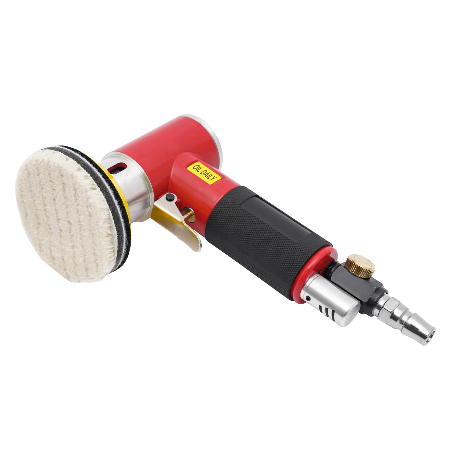 Mini polisseuse à air comprimé 25 mm, 50 mm, 75 mm, pour le ponçage et le polissage de l'acier inoxydable, du métal et des surfaces automobiles
