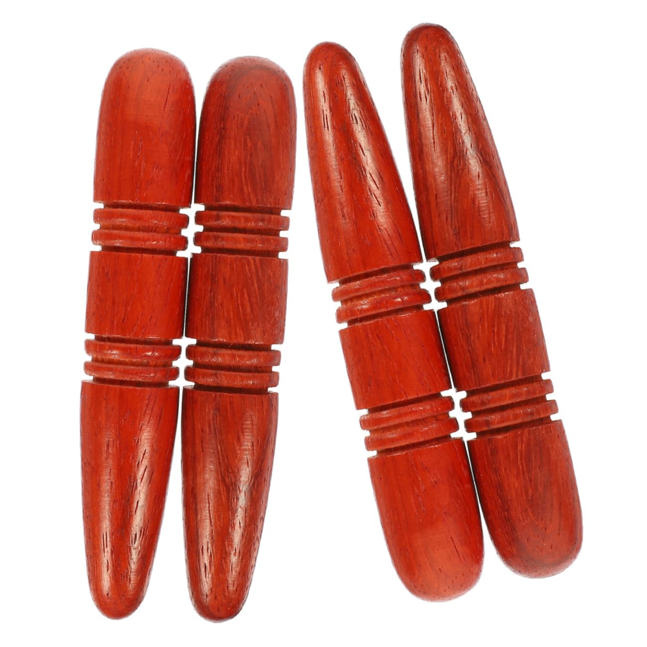 FRCOLOR 12piezas Herramientas De Masaje De Pies Bastones De Acupresión De Madera Para Reflexología Masaje De Pies y Del Estrés