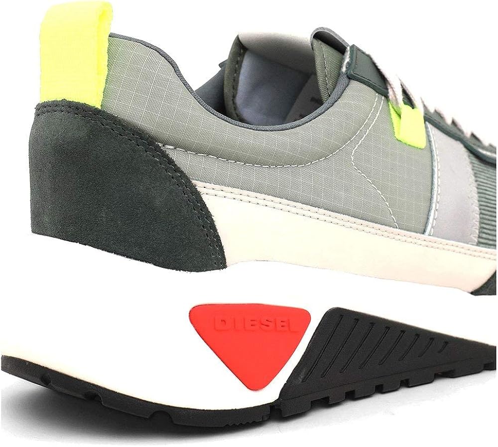Diesel Men's Fashion Sneaker 10 Lily Pad/Dark Forest