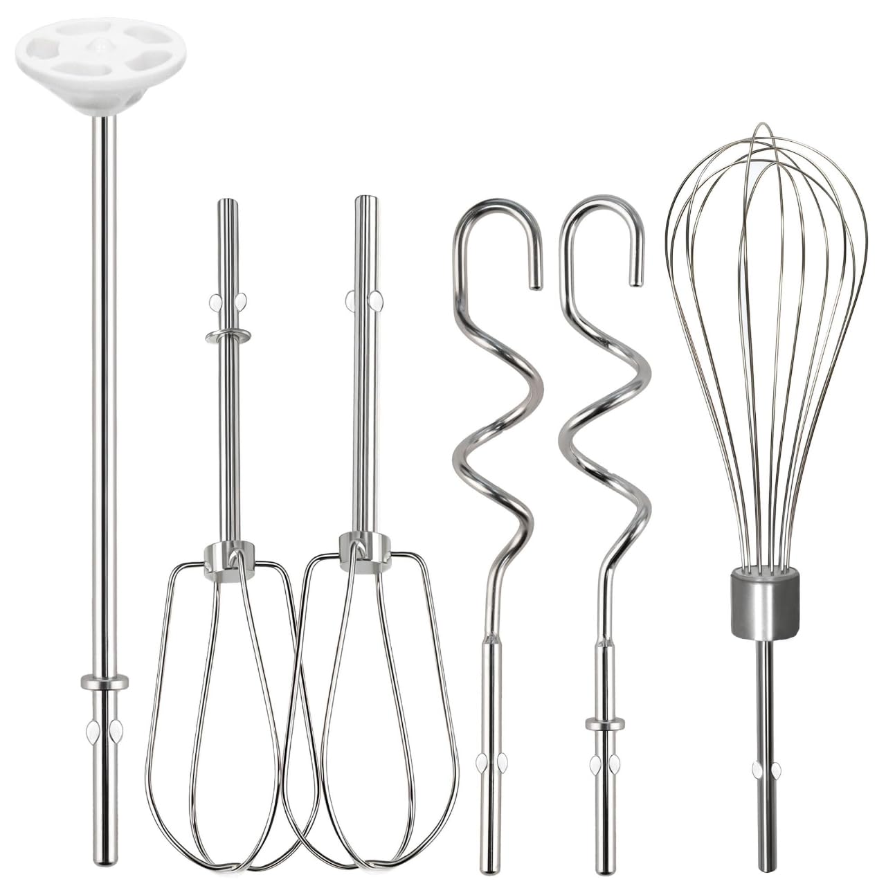 Hand Mixer Beater Attachments for KitchenAid Set of 6