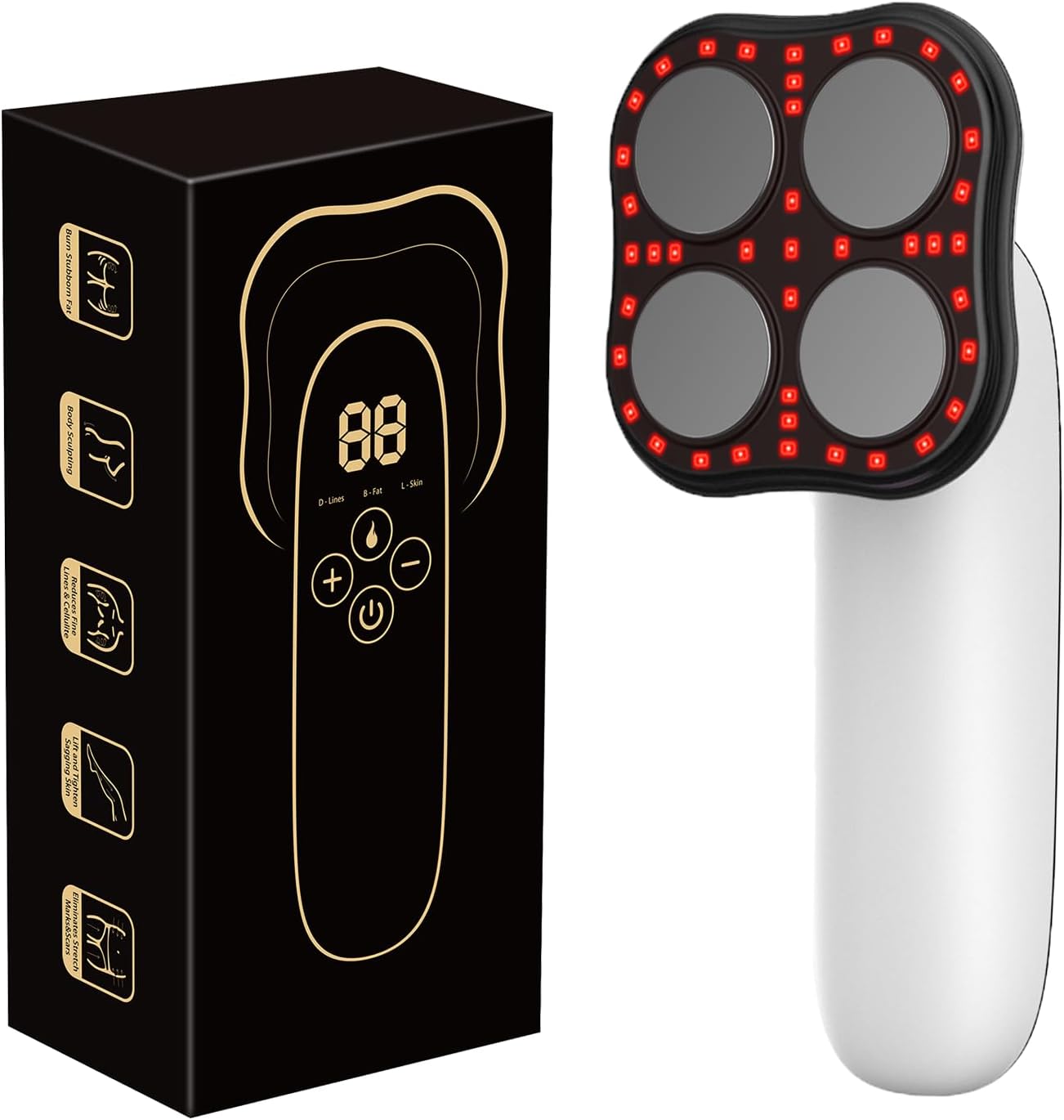 Body Sculpting Machine-Professional Cellulite Remover for Legs, Belly, Hip, Arm,Portable Massage Tool for Women