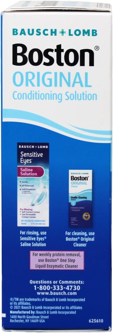 Bausch & Lomb Boston Original Conditioning Solution, 3.5 Oz (Pack of 3)