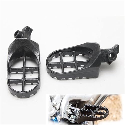 Pedal de pie, 2 piezas, reposapiés de motocicleta, marco gris para Honda XR 50R XR50 R XR 50 R XR50R XR50R 70 80 100 2000-2005 2004 2003 2002 2001