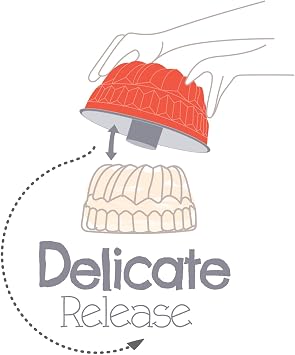 Tefal DeliBake German Cake Mold - Red - 22 cm