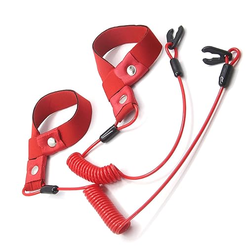 Vista 25 de ZOOKOTO Correa de seguridad universal para interruptor de parada y apagado para todos los Honda Jet Ski Aquatrax F-12 F-15 R-12 ARX1200 ATX1200