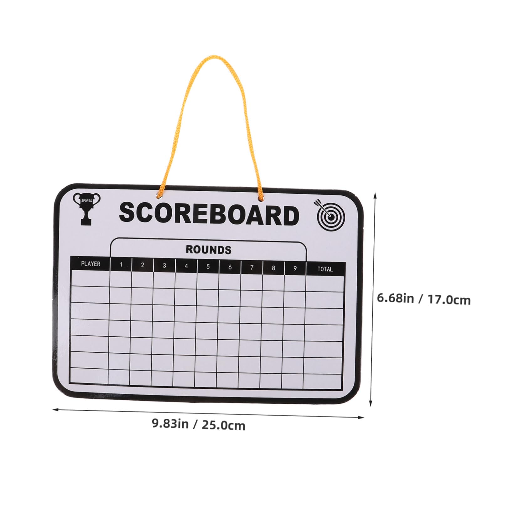 ifundom Golfing Competition Scoreboard Dry Erase Board Multi-Function Writing Surface