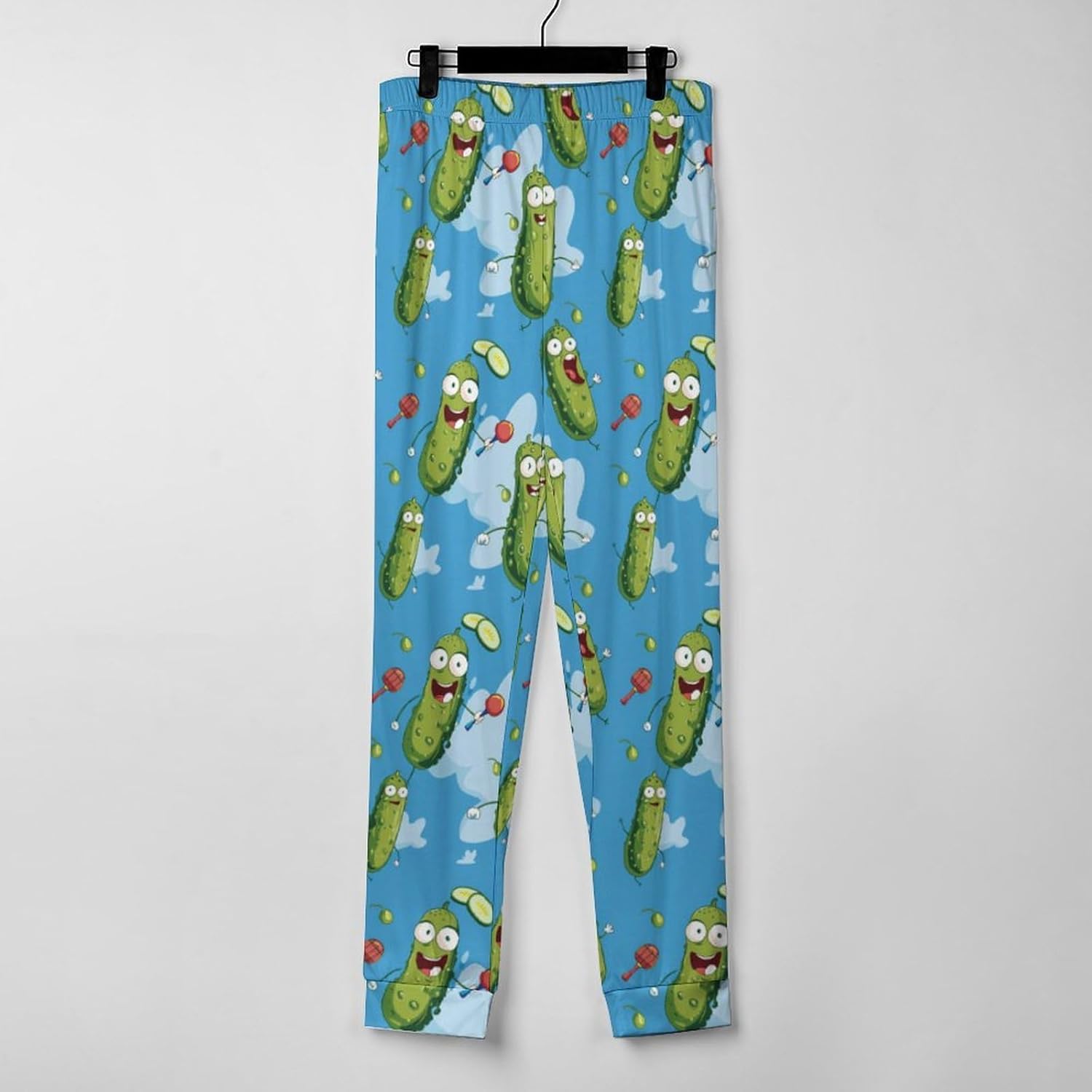 Funny Pickles Playing Picklesball Soft Women Pajamas Pants Long Lounge Bottoms Pant Sleepwear Nightwear Pjs