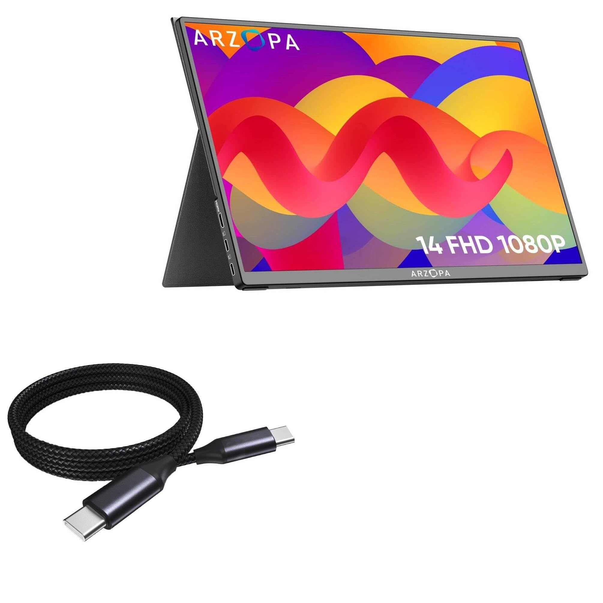 Amazon.com: BoxWave Cable Compatible with ARZOPA A1S Ultra-Thin
