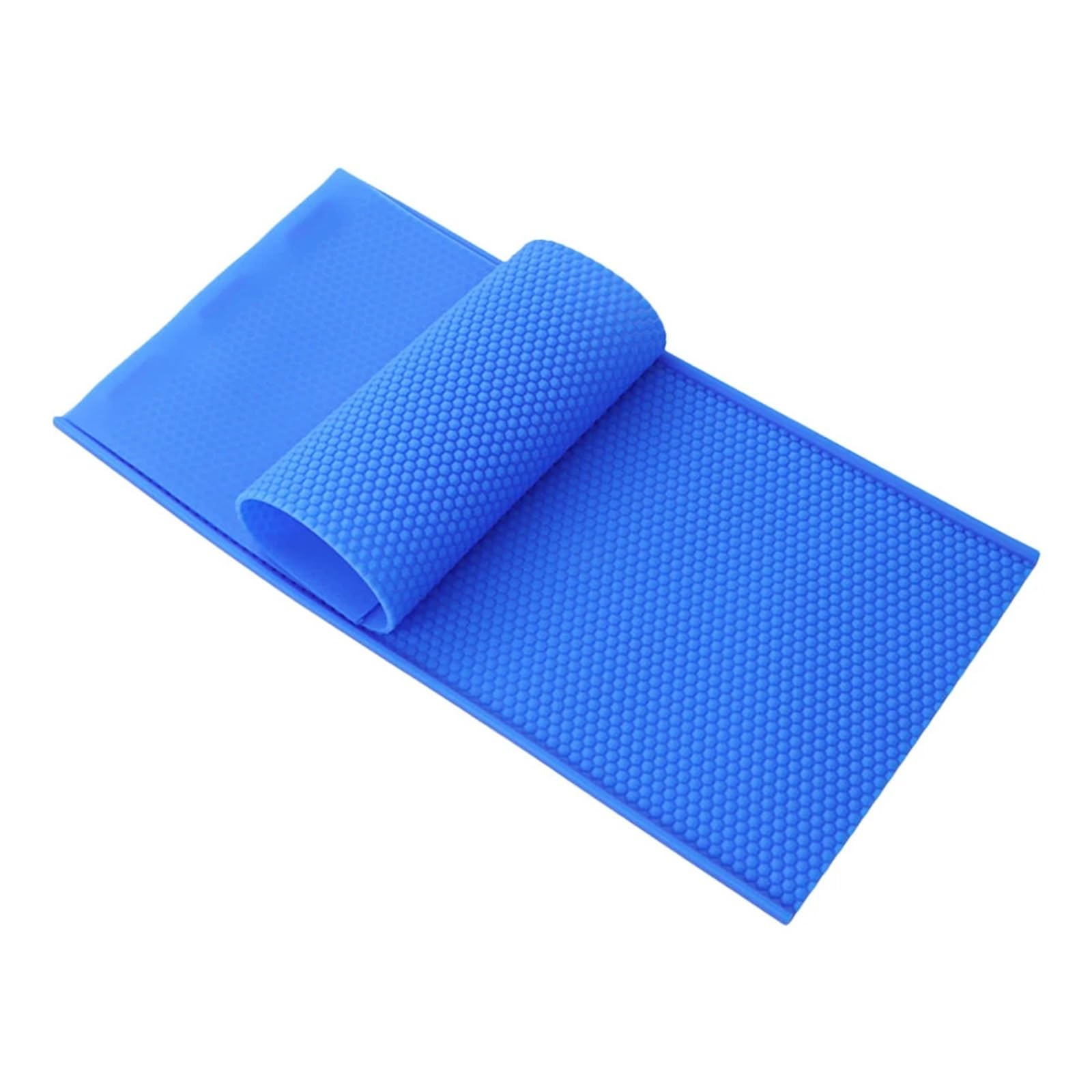 Dcdcd Blu 2Pcs Beeswax Nest Base Piece Soft Silicone Beewax Foundation Machine Reusable Practical Beekeeping Equipment(Blu)