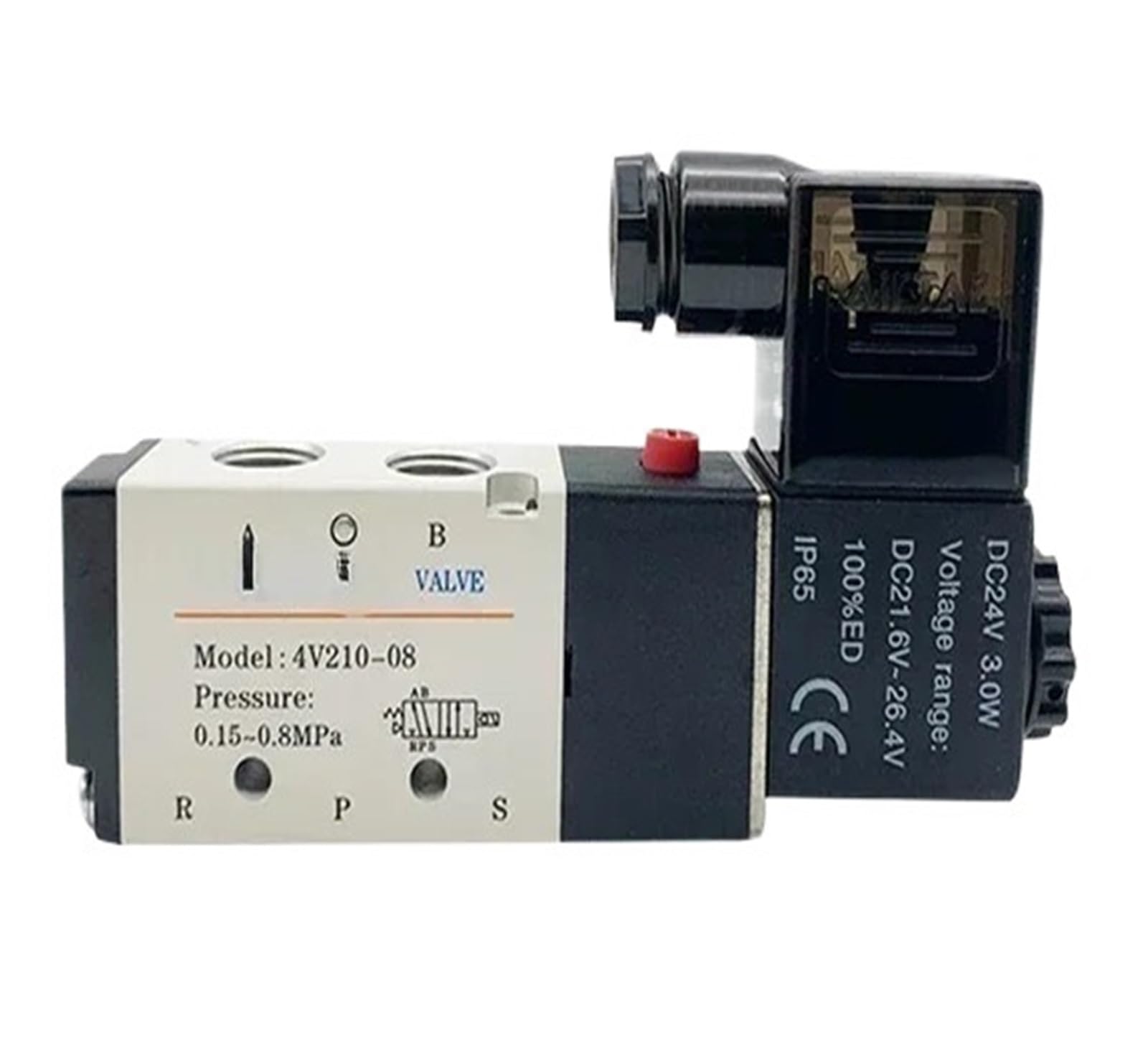 KKCZOFMJ Solenoid valve 4V210-08 two-position five-way pneumatic directional valve
