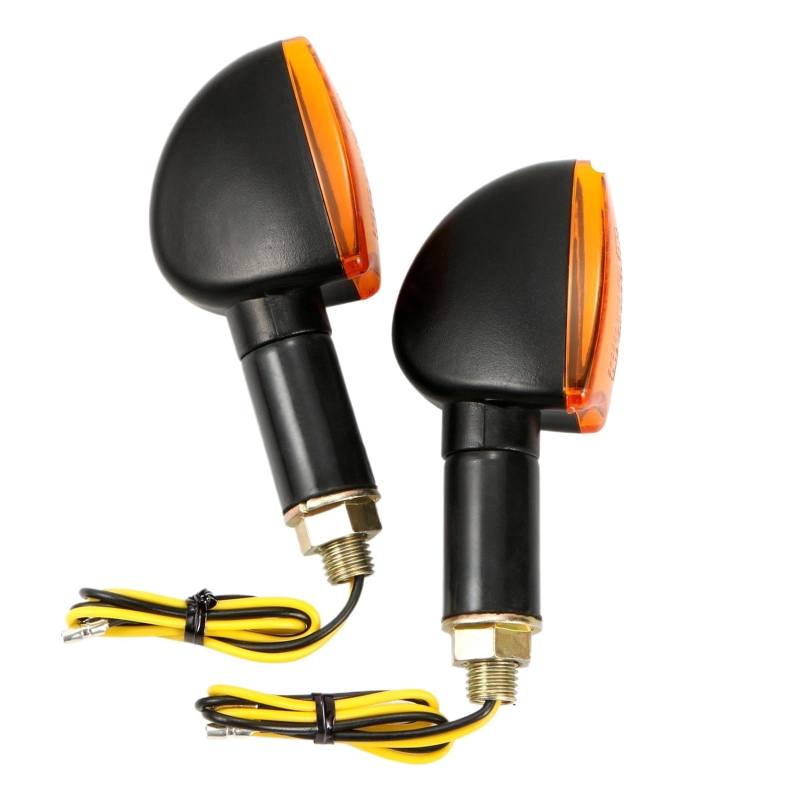 Universal Motorcycle Turn Signal Indicators Light Amber Flashers Lighting Motorbike Lamp(103CM)