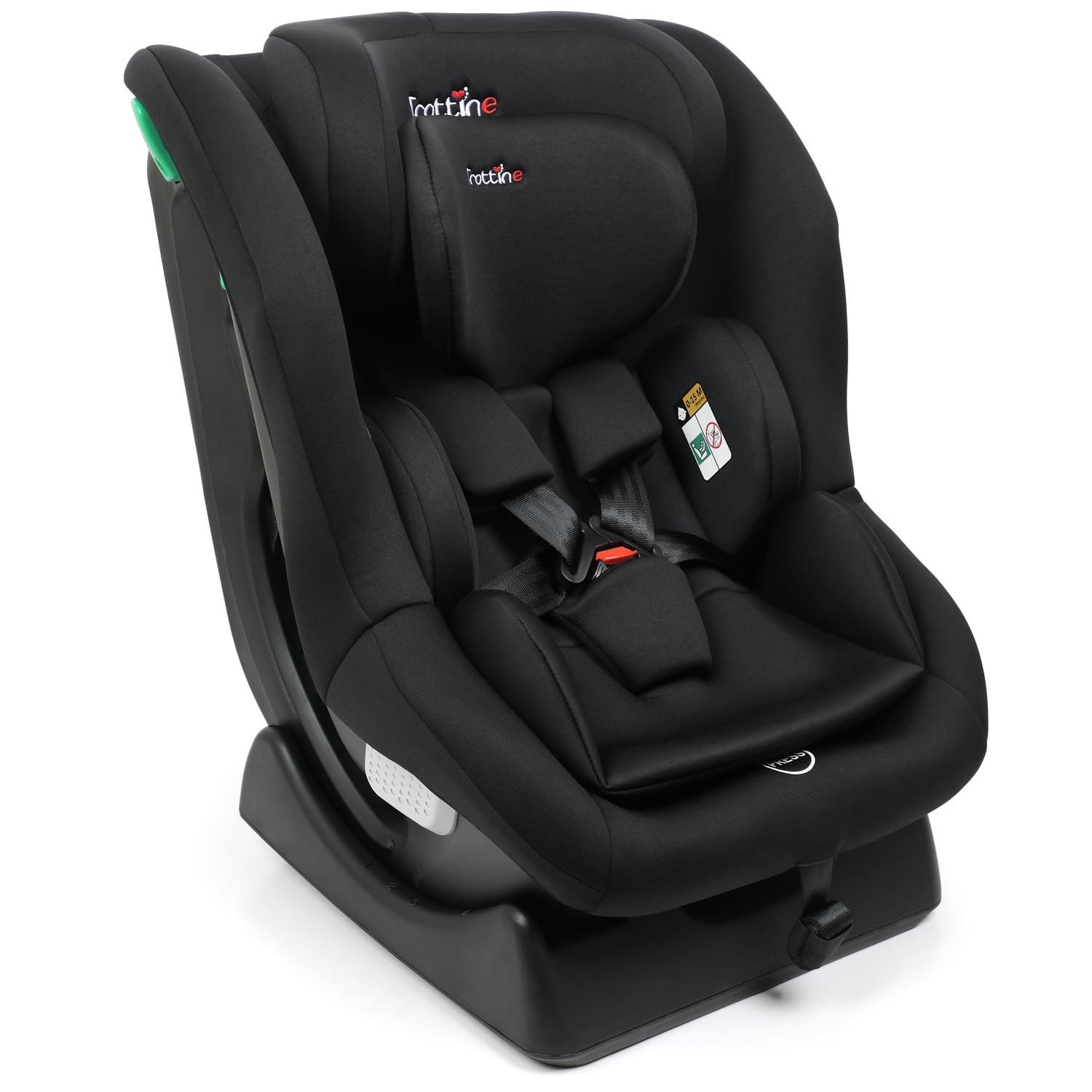 London siège auto R129 40-105 cm, Groupe 0+/1, naissance-18 kg, Dos Route longue durée jusque 4 ans ou Face route à partir de 76 cm/15 mois, installation facile en ceinturé - Shadow