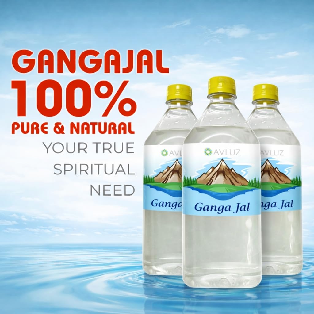 AVLUZ Pure and Original Gangajal for Puja - Rituals and Religious Rites (5 L) 4