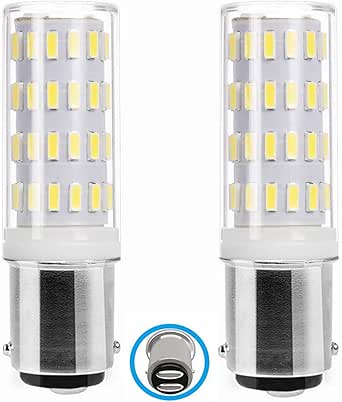 Ricambio Lampada Cucire Lampadina A LED BA15D Per Macchina Da Cucire - Attacco A Baionetta, Nuova E Brillante Lampadina Cucito A LED - Foto 8