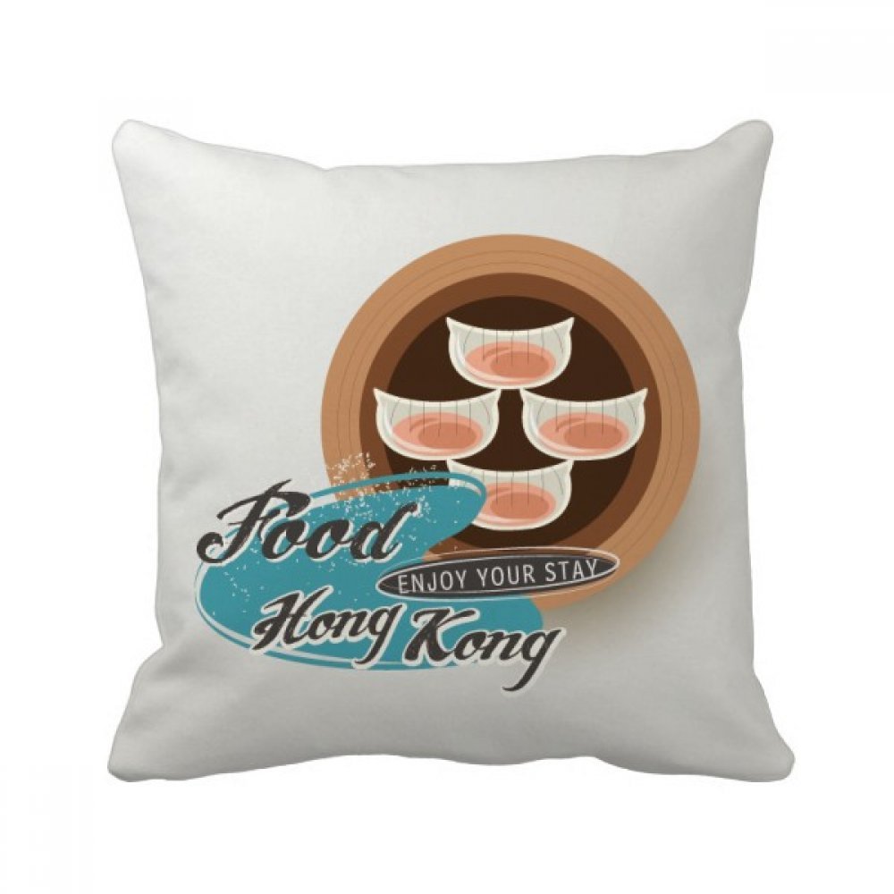 Coussin Hong Kong Egg Puff 40x40 cm multicolore pour décoration de canapé