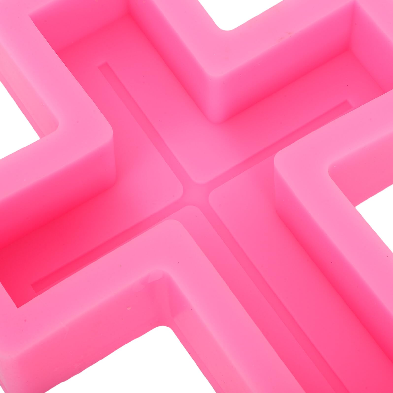 Didiseaon Stampo in Silicone a Forma di Croce 33 CM per Candele Saponi e Resina Fai da Te Flessibile Resistente al Caldo e Riutilizzabile per Decorazioni Artigianali Religiose