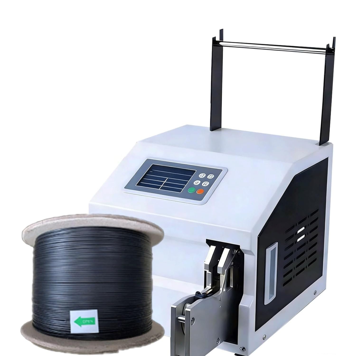 Macchina Automatica Professionale Per Legatura A Torsione, Per Alimenti, Con Una Velocità Di Legatura Di 60-75 Pezzi/minuto, Per Piccole Imprese E Negozi Al Dettaglio(A)