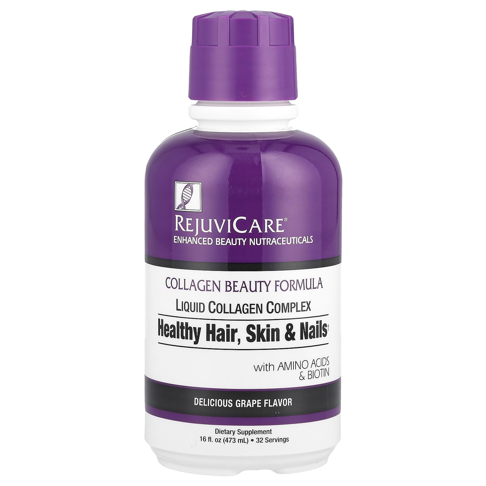 Kardashian Rejuvicare Liquid Collagen Formula Grape - 16 Fl Oz