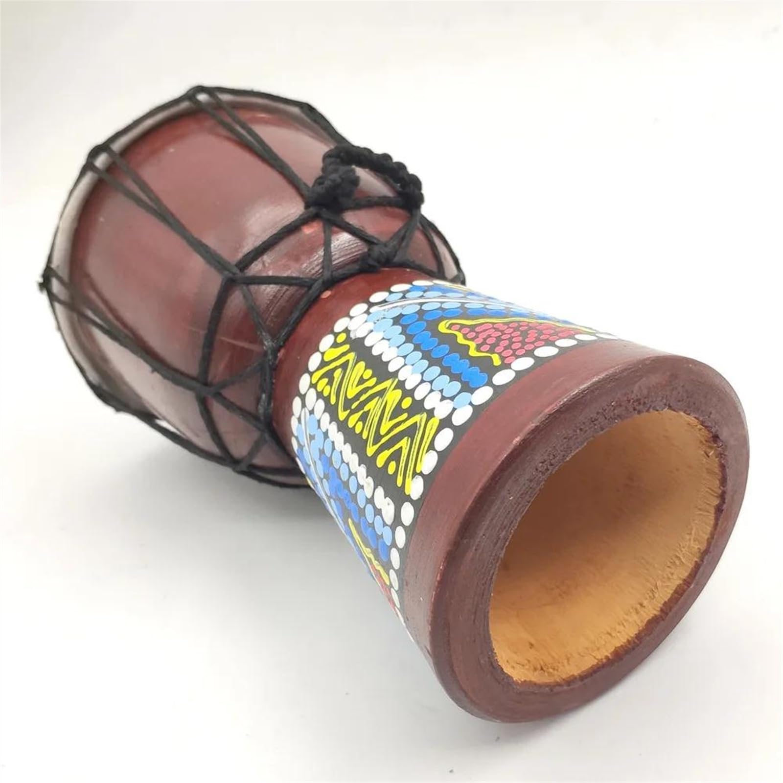 Professionelle Djembe 4 Zoll Afrikanische Trommel Mahagoni Djembe Traditionelle Percussion Afrikanisches Tamburin
