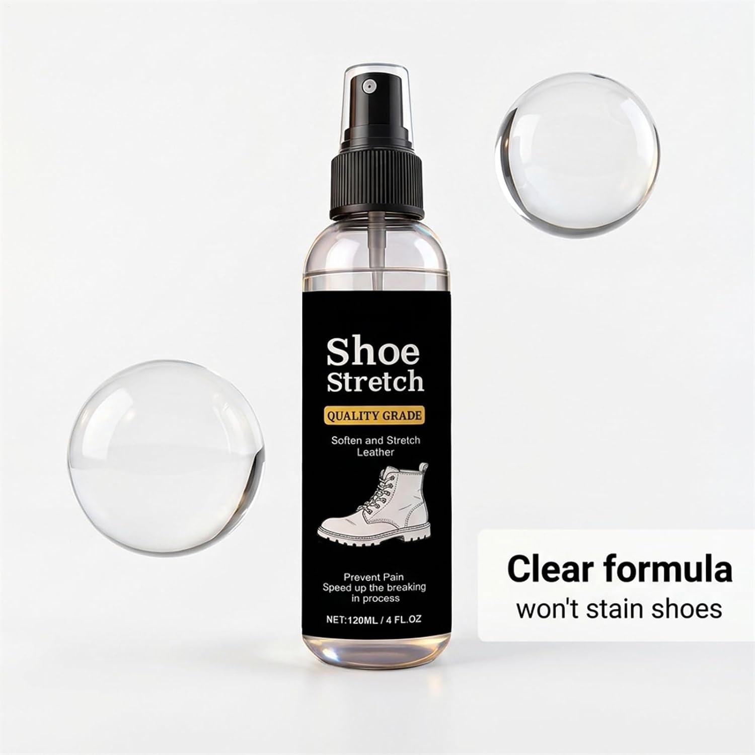Shoe Stretcher Sprays Relief Stretching Maintenance Liquid