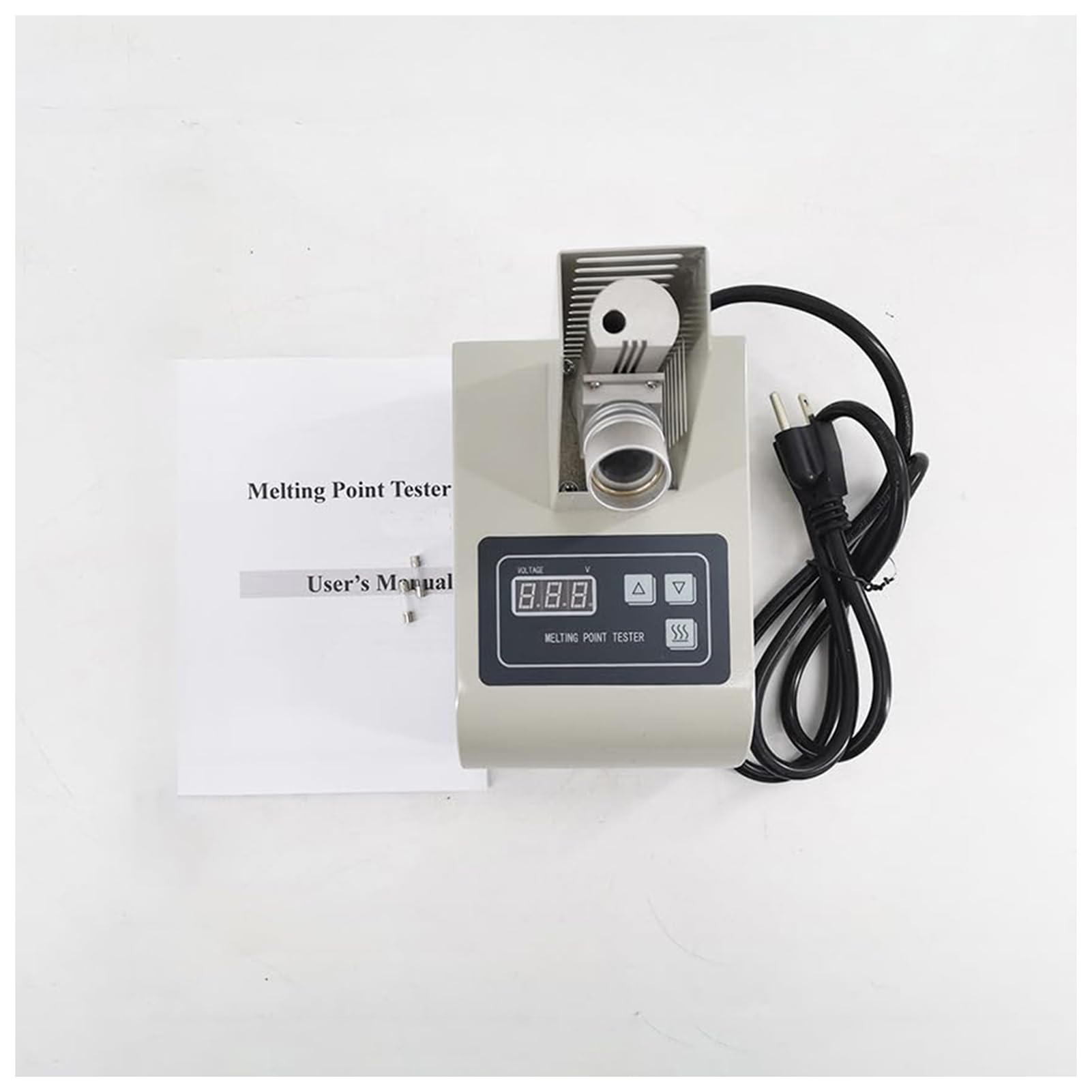 Medidor de Punto de fusión RY-2, Aparato Digital de medición de Punto de fusión con Rango de Prueba de 50-300 °C, Precisión de ±1,0 °C para Especias, colorantes y medicamentos