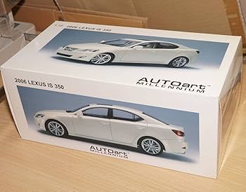 【送料無料】 1/18ミニカー　レクサスIS350 Auto art 黒 中古 送料無料】 1/18ミニカー レクサスIS350 Auto art 黒 中古