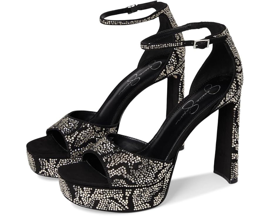 Jessica Simpson Telxia Ankle Strap Platform Sandals - Pair View
