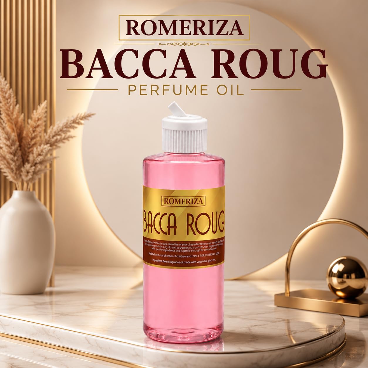 1 Fl Oz (Pack Of 1) Bacca Roug. 540. Fragrance Perfume Oil