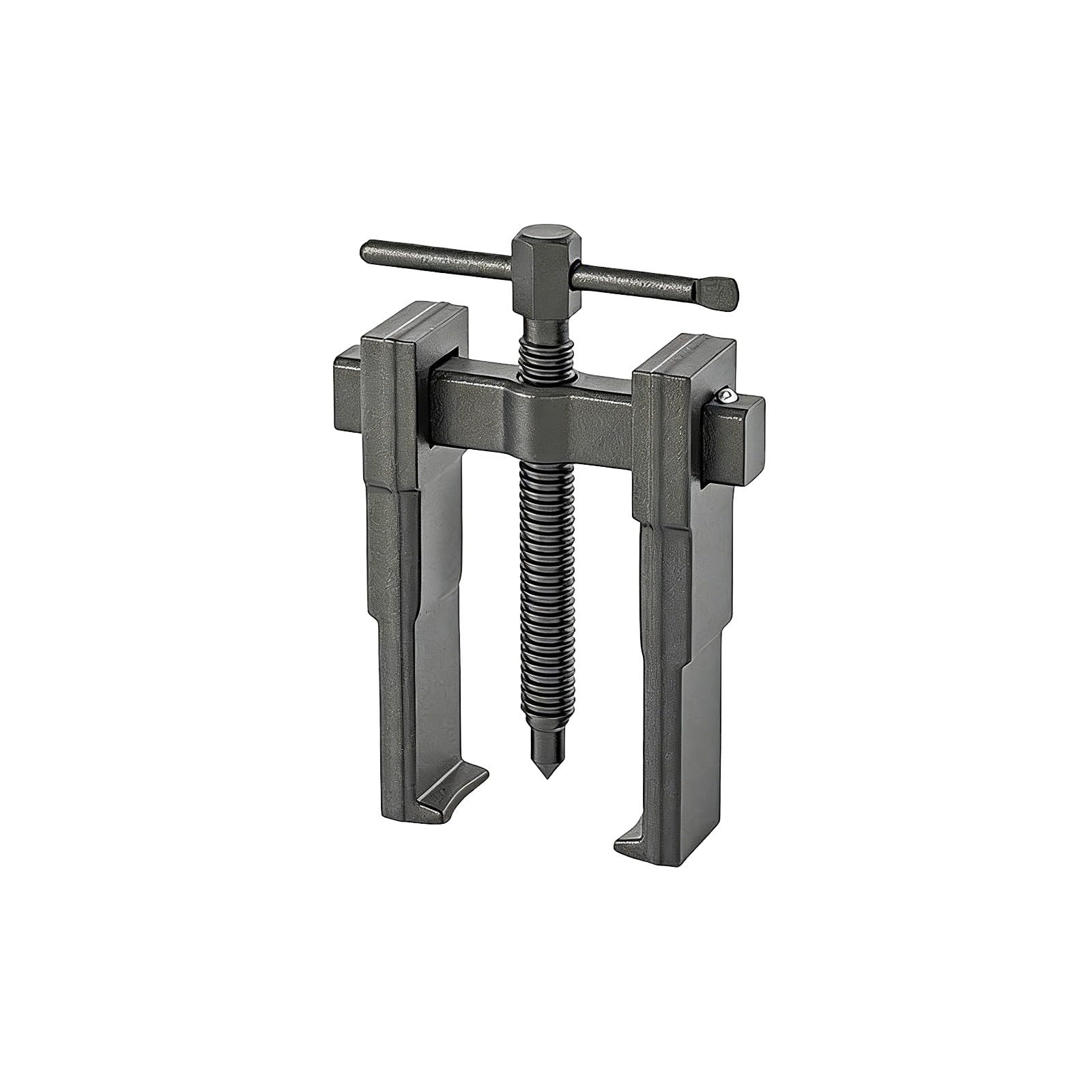 Size 2 Jaw Puller for Bearing and Wheel Removal Efficient Strong Pulling Force Steel Construction Miniature Compact Puller