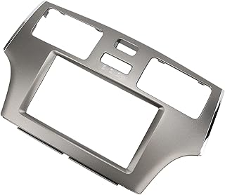 Moldura do painel de navegação DVD, à prova d'água 2Din Car Estéreo de Rádio Fáscia Substituição decorativa para WINDOM ES300 2008 para modificação automática