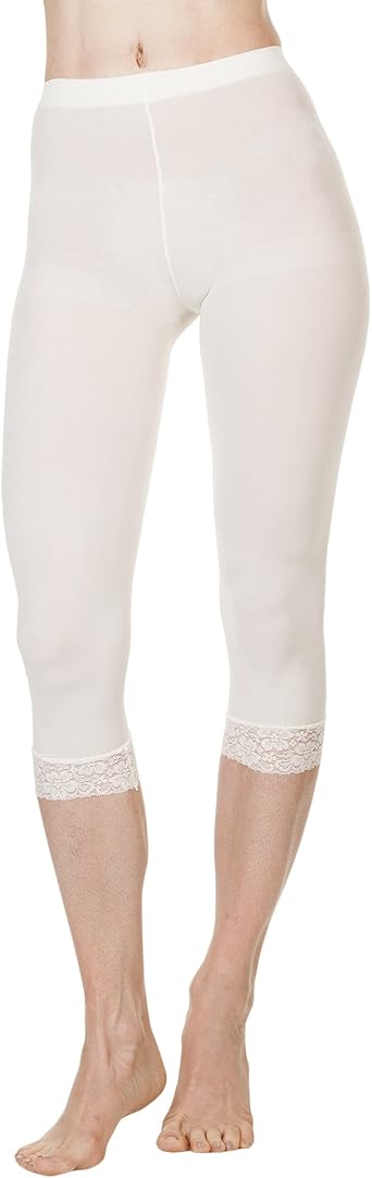 Ivory lace leggings Clearance