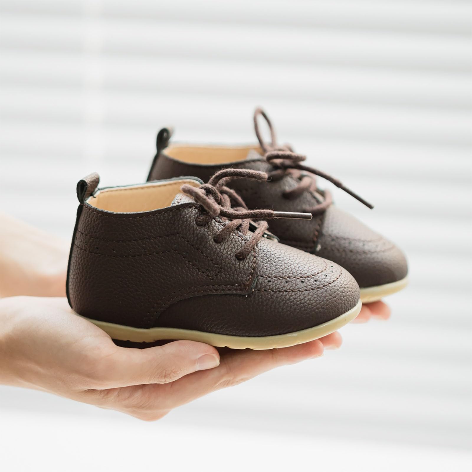 Genérico Zapatos Casuales británicos para Caminar de bebé diseño primaveral y para niños pequeños Desde Nacimiento hasta un año