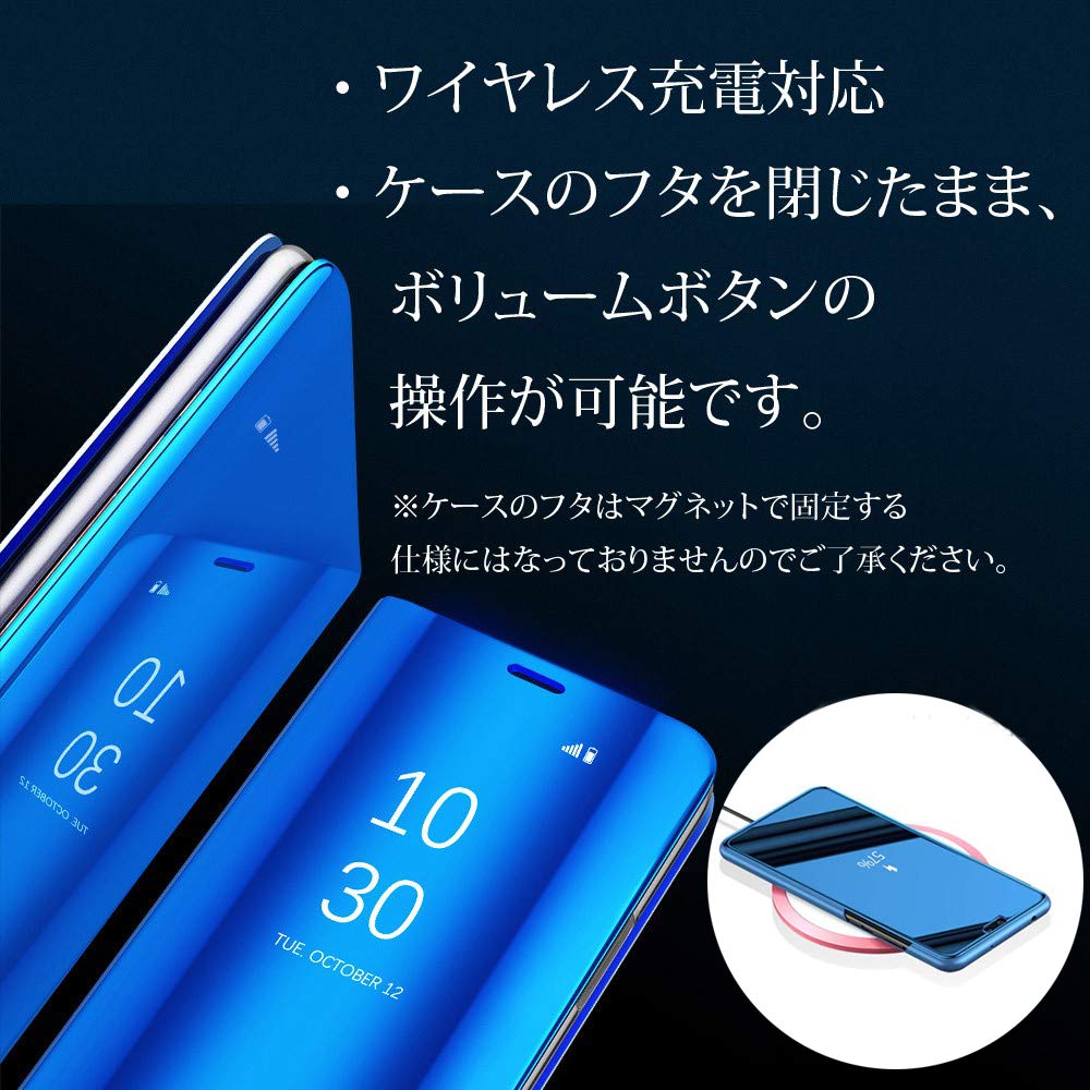 Amazon.co.jp: iPhone 12 ケース 手帳型 鏡面 ミラー iPhone 12 Pro 